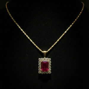 Collier Rubis Élégance Celesti