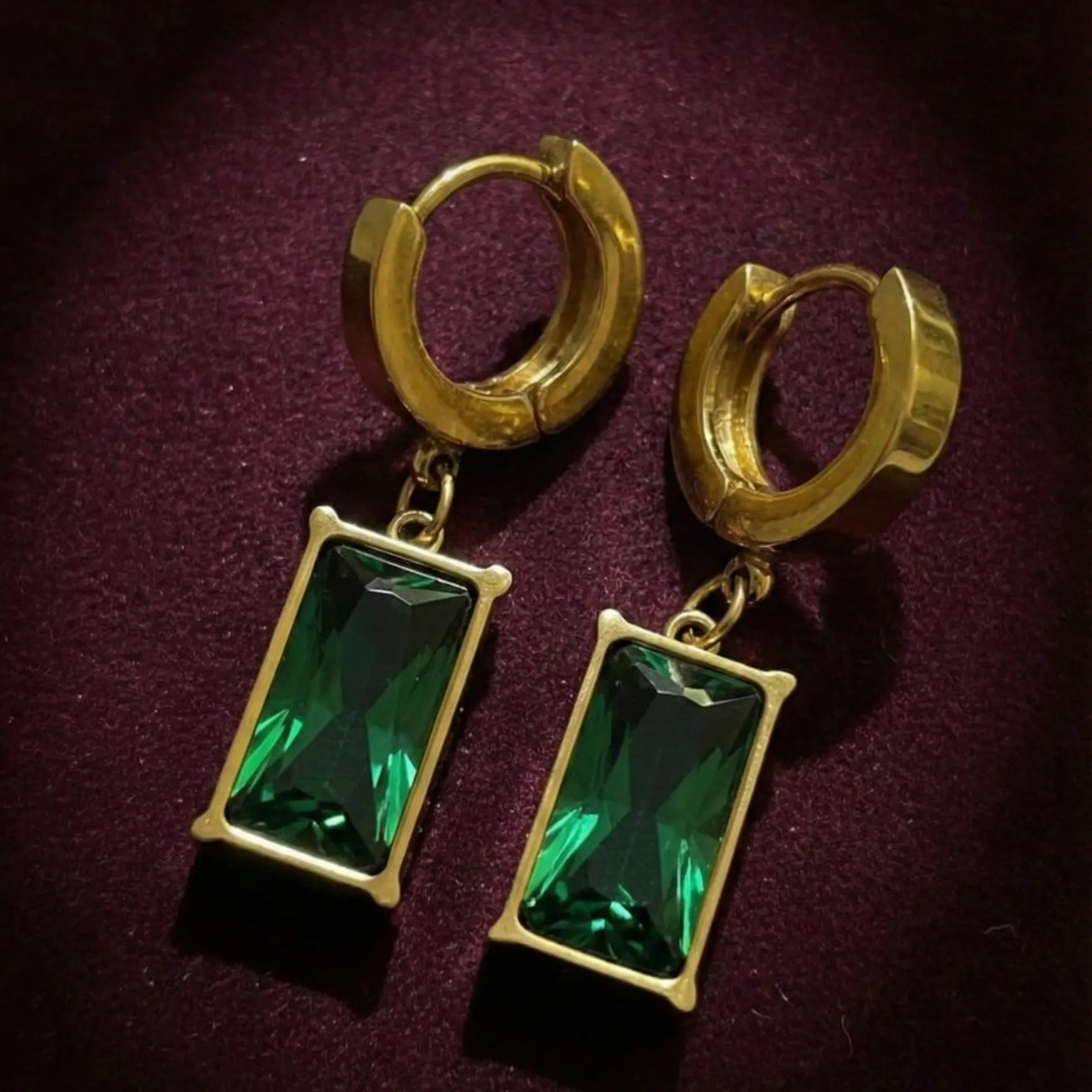 Boucle D'oreille Emeruade Celesti