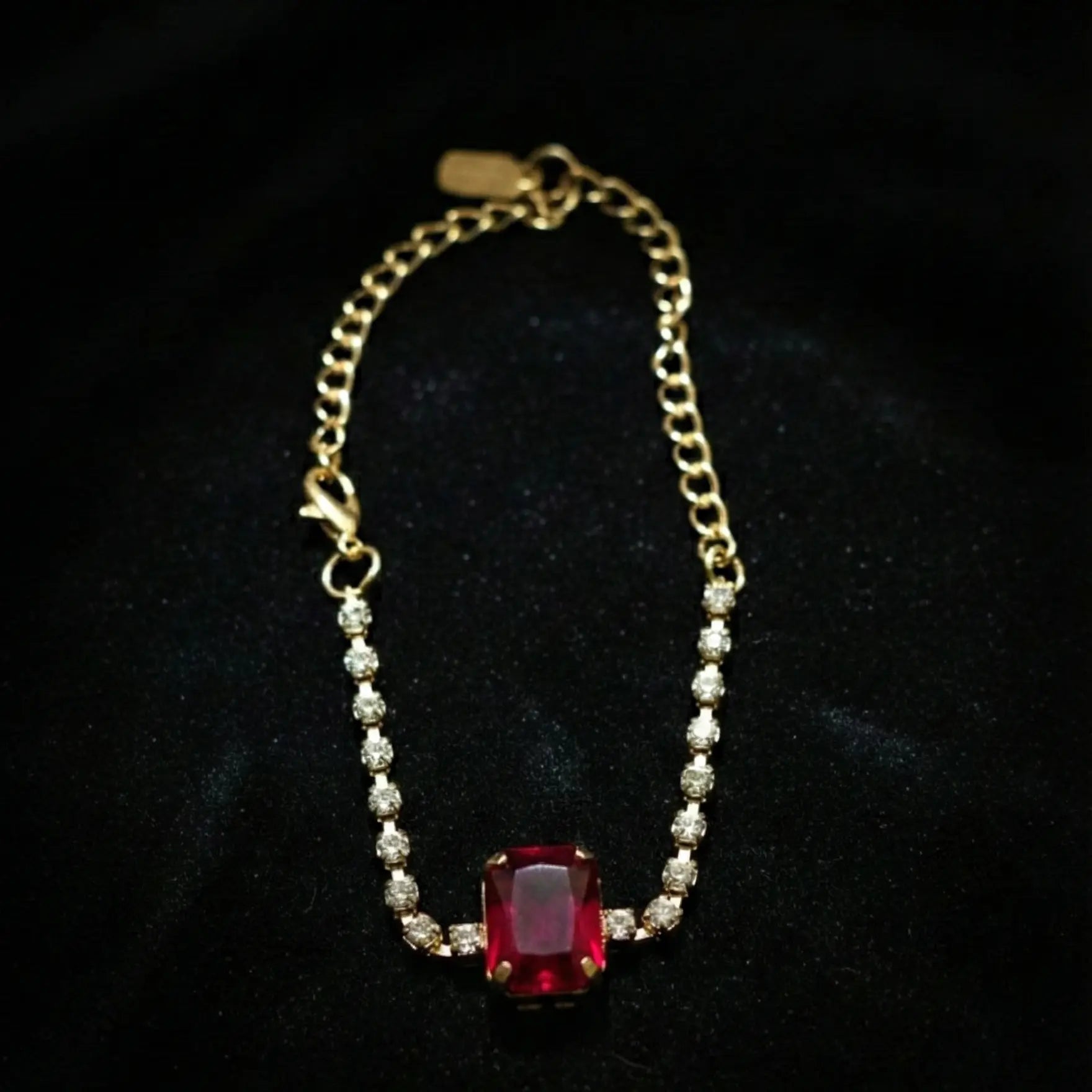 Collier Cristal Impérial – Éclat Doré Celesti