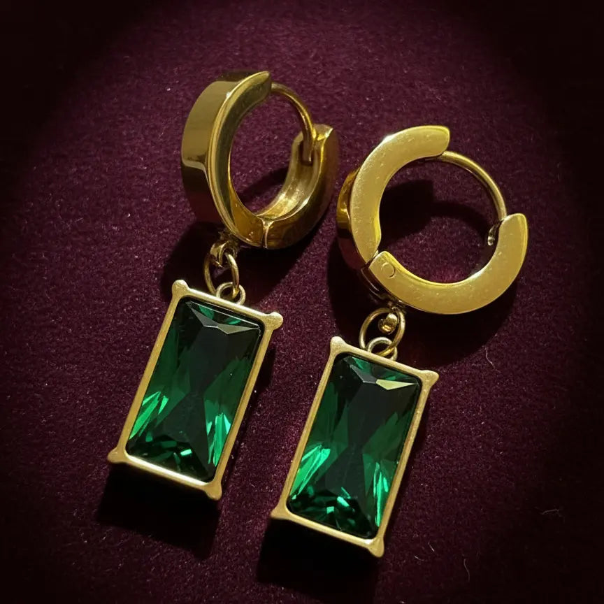 Boucle D'oreille Emeruade Celesti