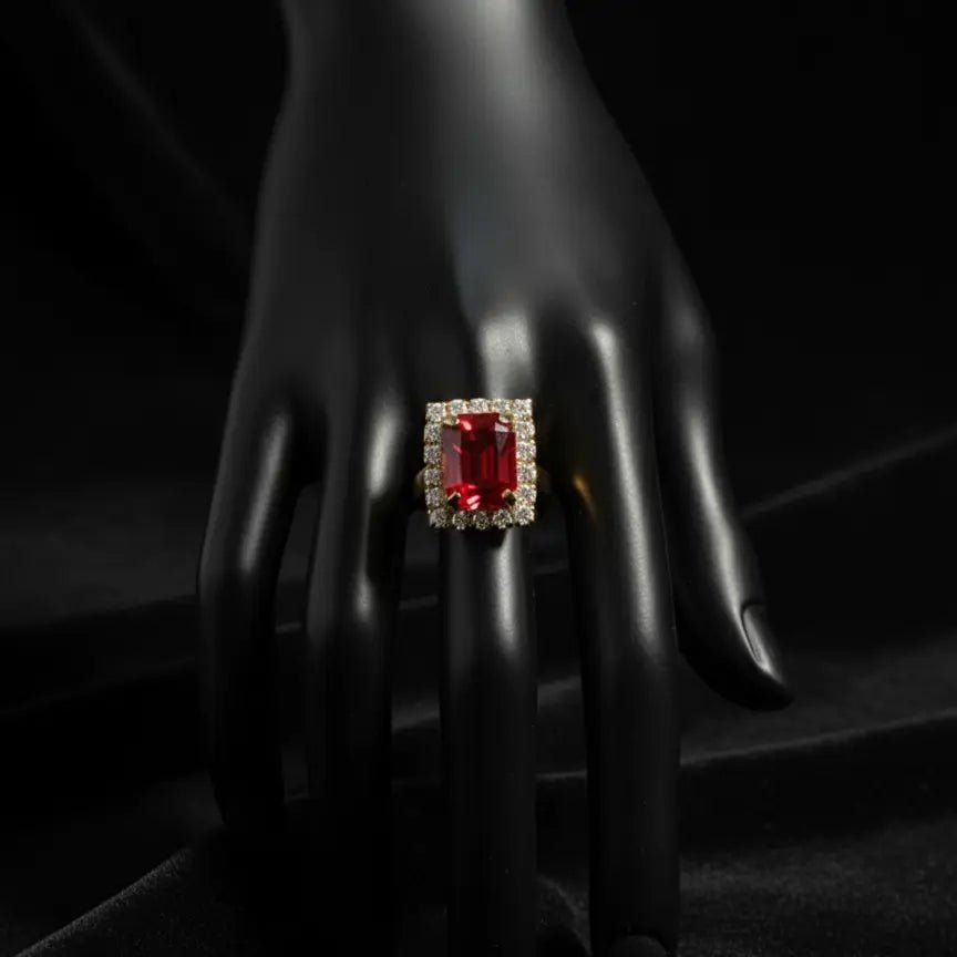 Bague Rubis Éclat Royal - Celesti