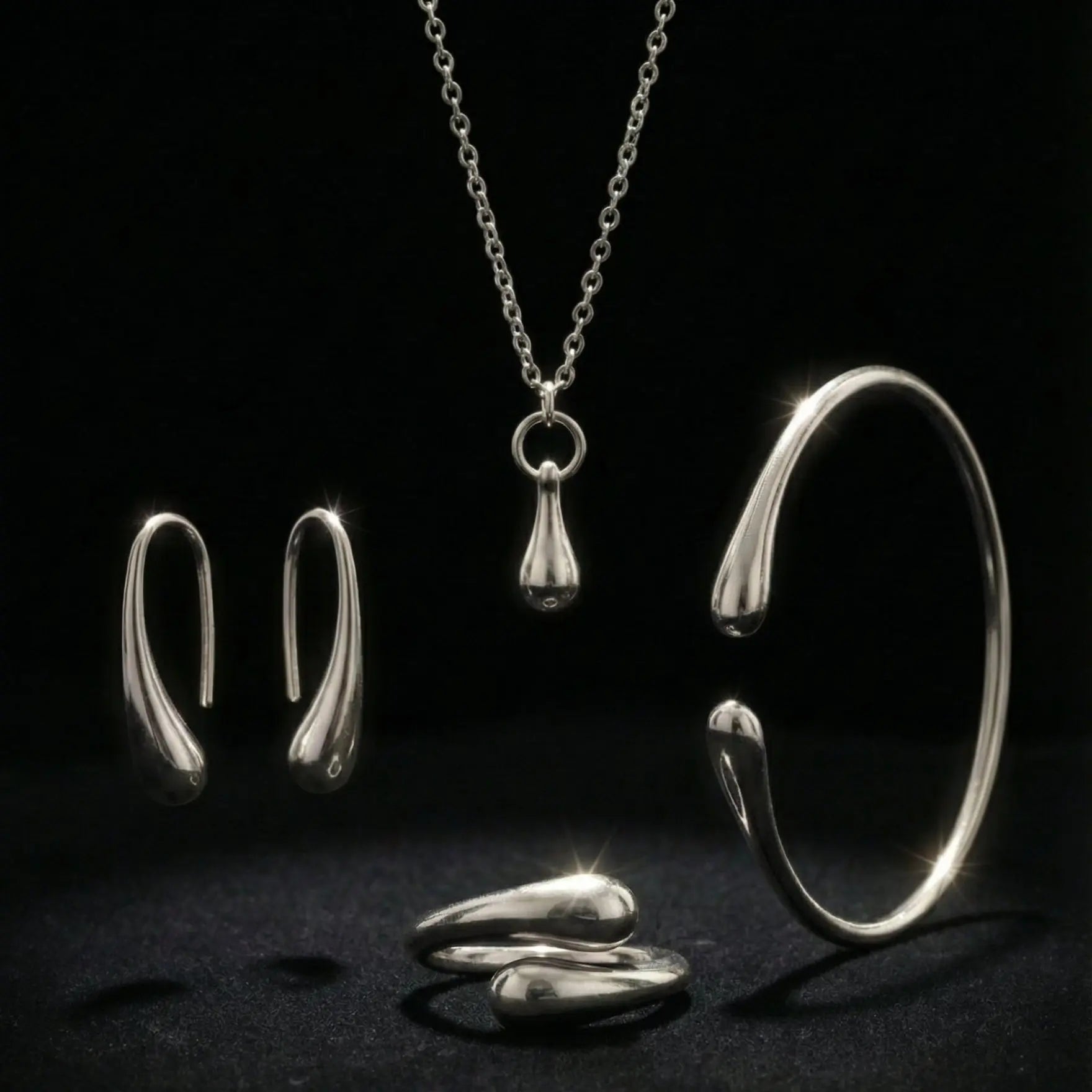 Celesti Goutte d'Or–Ensemble Bijoux Plaqué Or 18 Carats - Celesti